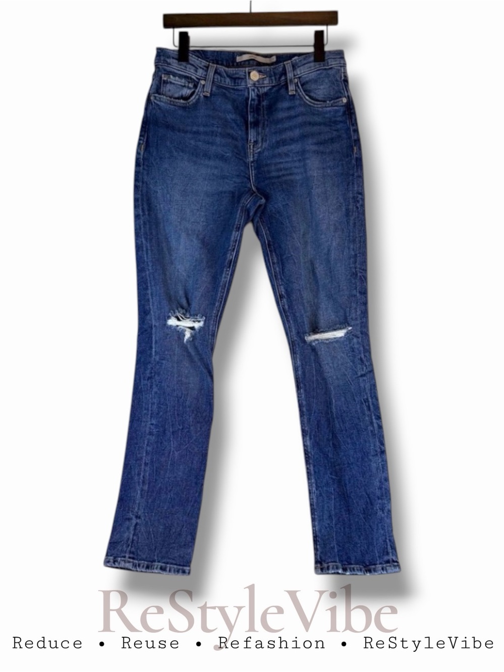 HUDSON Women’s Size 28 Denim Jeans Lana Fit Style Slim Boyfriend Stretch